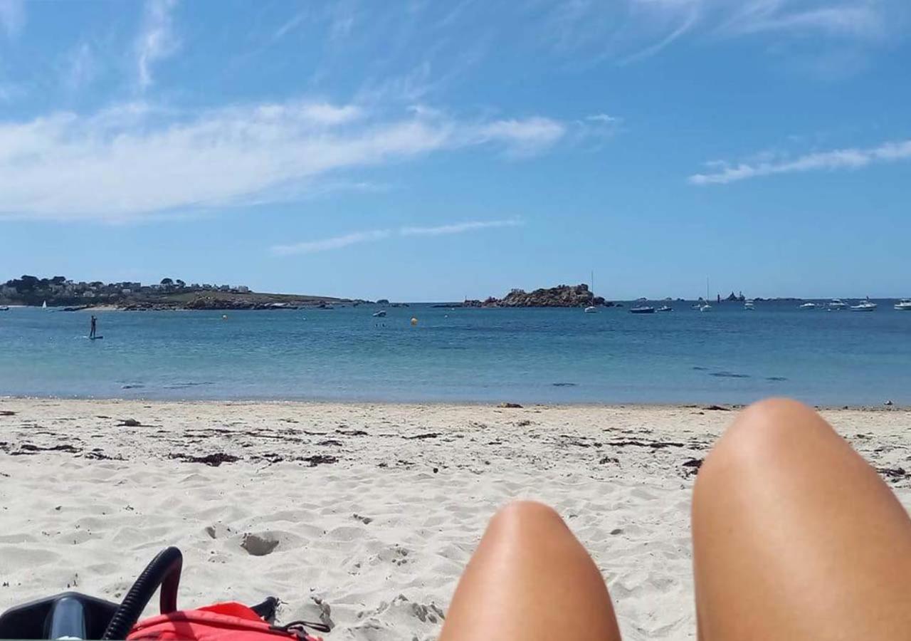 Les Portsallaises Piscine Ou Spa A 300M De La Plage Ploudalmezeau Bagian luar foto
